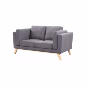 BINDELUX103 Sofá Gentil 2 puestos Gris Lona anti fluidos 165x80x80_01