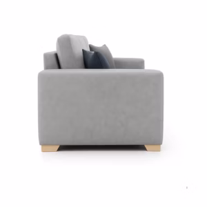 BINDELUX108 Sofá Grober 3 puestos Gris Terciopelo amigable con las mascotas y anti fluidos_03