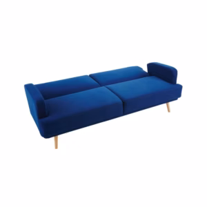 BINDELUX109 Sofá cama Guido 3 puestos Azul Terciopelo premium_01