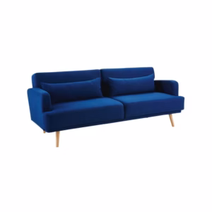 BINDELUX109 Sofá cama Guido 3 puestos Azul Terciopelo premium_02