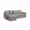 BINDELUX116 Sofá en L Izquierdo Iyad Terciopelo premium Gris plata_01