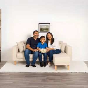 BINDELUX117 Sofá en L Derecho Iyán Terciopelo premium Beige_03