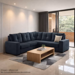 BINDELUX119 Sofá en L Modular Joao Terciopelo premium Azul_05