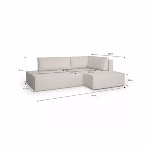 BINDELUX122 Sofá en L Derecho Leónidas Terciopelo premium Gris_02