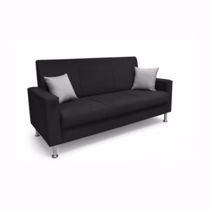 BINDELUX126 Sofá Lucián 2 puestos Negro Terciopelo premium 170x70x75_01