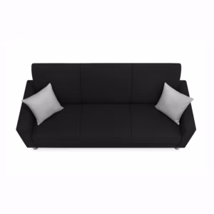 BINDELUX126 Sofá Lucián 2 puestos Negro Terciopelo premium 170x70x75_05