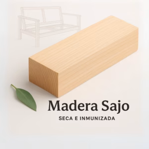 Madera Sajo Seca e Inmunizada- Muebles de Lujo Colombia
