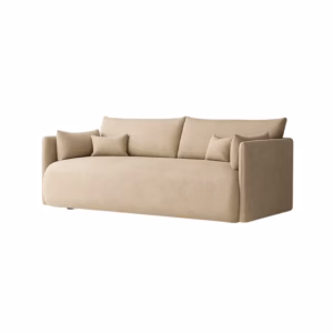 Sofá Snop Pequeño Tela Antifluidos 2 Puestos 178x90x75