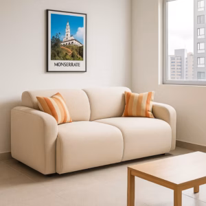SALABIN-1108-B Sofá Hung 2 puestos Beige Lona (poliéster) anti fluidos_02