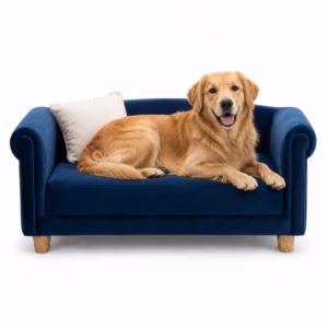 SALABIN-1115 Sofá para mascotas Classic 1 puestos Azúl Pet friendly_05
