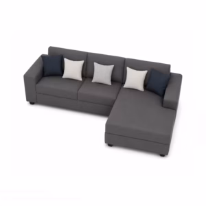 SECCBIN45 Sofá en L Derecho Pitty Tela terciopelo Gris_05