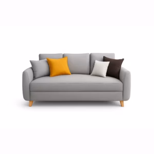 Sofá Catalina Moderno Minimalista Tela Antifluidos 180x75x75