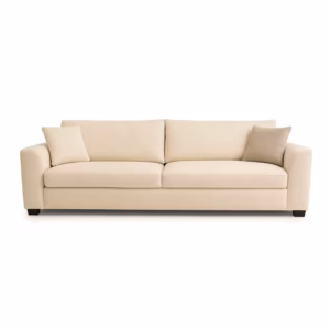 Sofá Tiago Moderno Tela Antifluidos 3 Puestos 240x85x75