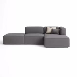 BINDELUX116-D Sofá en L Derecho Amiens Poliéster anti fluidos Gris_01