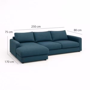 SECENL11383 Sofá en L Izquierdo Tany Poliéster anti fluidos Gris_02