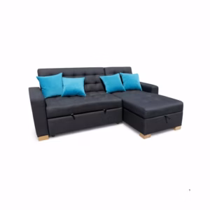 SOFLCPR-DE Sofá en L Reclinable President 4 puestos Negro Tela pet friendly antifluidos_02