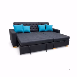 SOFLCPR-DE Sofá en L Reclinable President 4 puestos Negro Tela pet friendly antifluidos_04