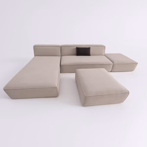 SECENL11390 Sofá en L con banquetas Izquierdo Ares Poliéster anti fluidos Beige_02