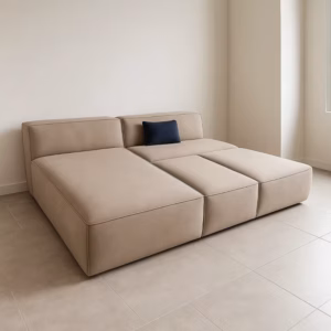 SECENL11390 Sofá en L con banquetas Izquierdo Ares Poliéster anti fluidos Beige_07