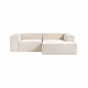 SECENL11391 Sofá en L Derecho Melilla Poliéster anti fluidos Beige 238x100x68_01