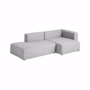 SECENL11393 Sofá en L Derecho Dominico Poliéster anti fluidos Gris_01