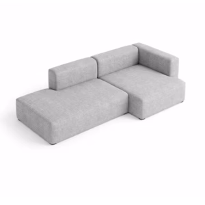 SECENL11393 Sofá en L Derecho Dominico Poliéster anti fluidos Gris_03