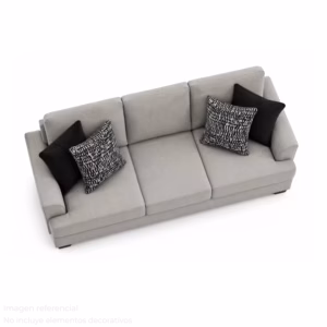 SOFAL-DELUX-19 Sofá Santorini 4 puestos Gris Lona (poliéster) anti fluidos_03