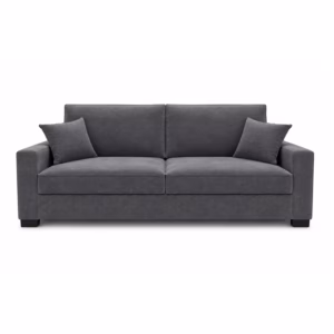 SOFAL-DELUX-18 Sofá Eclipse 4 puestos Gris Lona (poliéster) anti fluidos