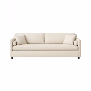 Sofá Saúl 3 Puestos Moderno Tela Antifluidos 200x95x75