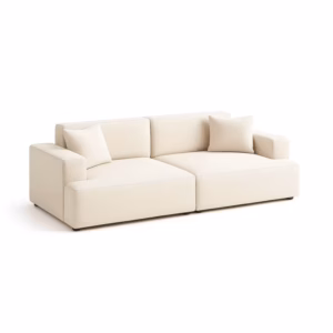 Sofá Magic Moderno 3 Puestos Tela Antifluidos 220x85x75