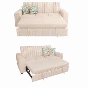 SOFC-MDL14 Sofá Cama Taha Terciopelo amigable con las mascotas y anti fluidos 190x90x90_06