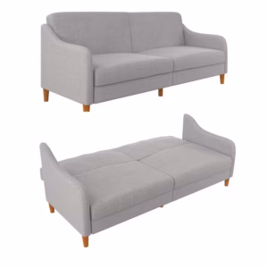 SOFCAM-BIDE-903 Sofá Cama Khaled 3 puestos Gris Lona anti fluidos 200x80x85_02