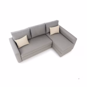 BINDELUX121 Sofá en L Derecho Khaled Poliéster anti fluidos Gris_02