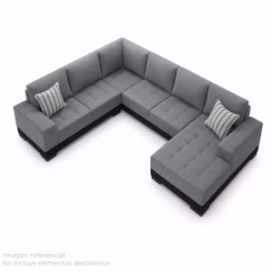 SECCBIN118 Sofá en L Modular Louis Gris_05