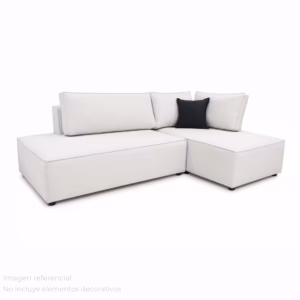 BINDELUX122-D Sofá en L Derecho Leonidas Tela terciopelo Beige_01