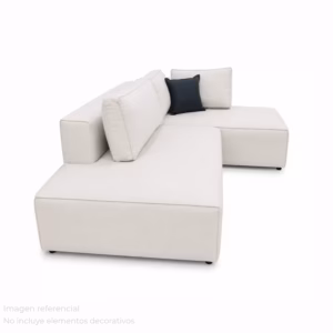 BINDELUX122-D Sofá en L Derecho Leonidas Tela terciopelo Beige_02