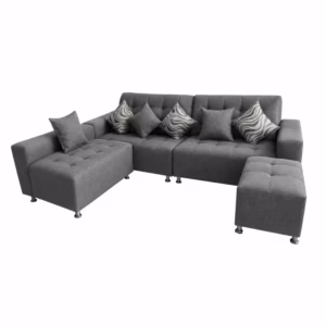 SALABIN-1085 Sofá en L Modular Leo Poliéster anti fluidos Carbón_01
