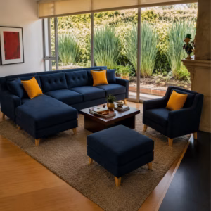 SALABIN-1038DAZ Sofá en L con Sillón Izquierdo Texas Poliéster anti fluidos Azul pinar_06