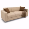 SOFÀBIN39 Sofá Calixto 3 puestos Beige Lona (poliéster) anti fluidos_01