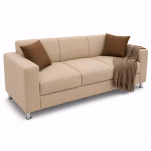 SOFÀBIN39 Sofá Calixto 3 puestos Beige Lona (poliéster) anti fluidos_01